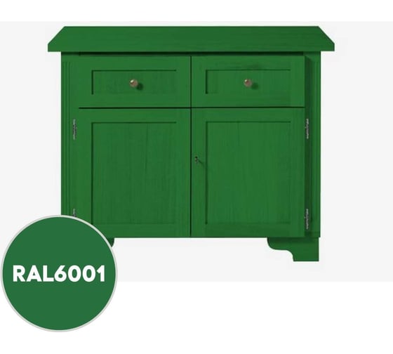 Грунт-эмаль KOVALI TERMOPLAST Изумрудно-зеленая RAL6001, 20 кг kov.p.4.6001.20