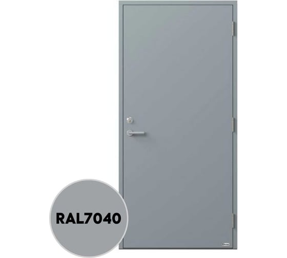 Грунт-эмаль KOVALI TERMOPLAST Серое окно RAL7040, 20 кг kov.p.4.7040.20