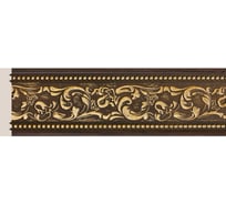 Молдинг Cosca Decor интерьерный багет, 51x11x2400 мм, Красное дерево с золотом СПБ016644