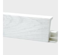 Плинтус FLOORWOOD HDPS WINART PRO напольный, универсальный монтаж, 80 мм, 2 м, 20 шт, Quadro, Дуб Эверест Т0030643