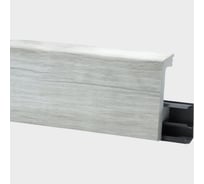 Плинтус FLOORWOOD HDPS WINART PRO напольный, универсальный монтаж, 80 мм, 2 м, 20 шт, Quadro, Рей Т0030651