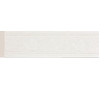Молдинг Cosca Decor интерьерный багет, 51x11x2400 мм, Белый, бордюр СПБ016645