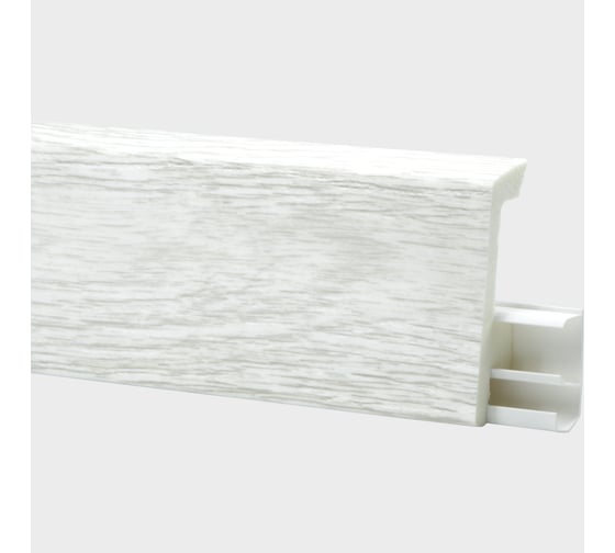 Плинтус FLOORWOOD HDPS WINART PRO напольный, универсальный монтаж, 80 мм, 2 м, 20 шт,Quadro, Каштан Генри Т0030654