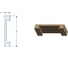 Плинтус FLOORWOOD HDPS WINART PRO напольный, универсальный монтаж, 80 мм, 2 м, 20 шт,/уп. Quadro, Аляска Т0030648 2