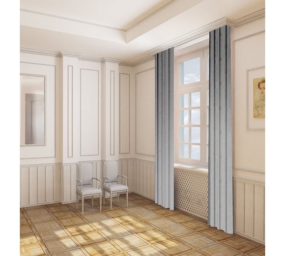 Молдинг Cosca Decor интерьерный багет, 40x9х2400 мм, Лён СПБ019688