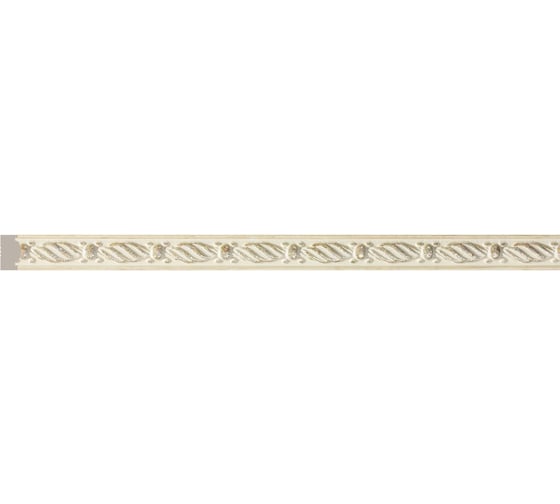 Молдинг Cosca Decor интерьерный багет, 10x6х2400 мм, Лён СПБ019683 1