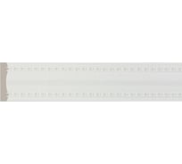 Молдинг Cosca Decor интерьерный багет, бордюр 40x9х2400 мм, Белый матовый СПБ019744