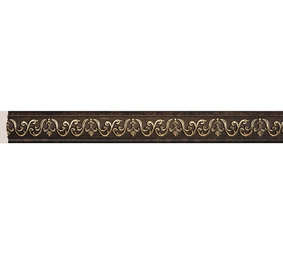 Молдинг Cosca Decor интерьерный багет, 30x10x2400 мм, Античная медь СПБ016714 1