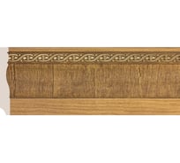 Плинтус Cosca Decor интерьерный багет, 95x14x2400 мм, Дуб светлый СПБ016617