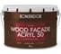 Краска по дереву KOMANDOR WOOD FACADE ACRYL 50 база А, 9 л 271058 1