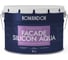 Фасадная краска KOMANDOR FACADE SILICON AQUA водоотталкивающая, база С, 9 л 271025 1