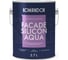 Фасадная краска KOMANDOR FACADE SILICON AQUA водоотталкивающая, база С, 2.7 л 271024 1
