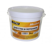 Водоэмульсионная краска Movatex EXTRA для стен и потолков, 14 кг Т11874