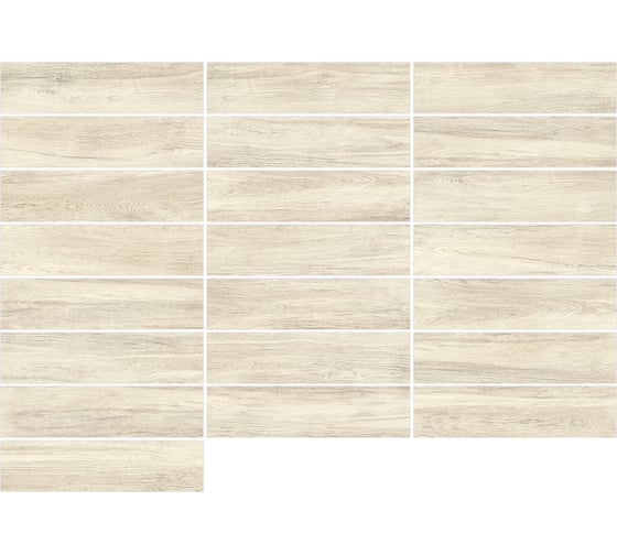 Керамогранит матовый 151x602 NewTrend Craftwood Crema GP1560CRW01