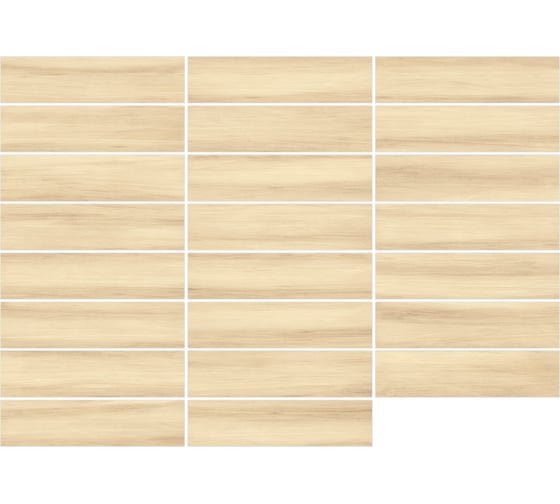 Керамогранит матовый NewTrend Alder Beige 151x602 GP1560ALD11