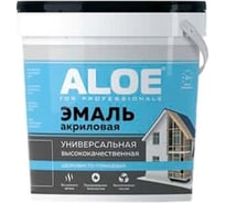 Акриловая универсальная эмаль ALOE чёрная 11157