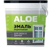 Эмаль акриловая для окон и дверей ALOE супер глянцевая 11181