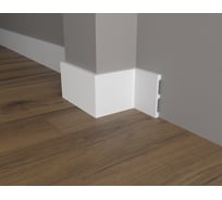 Напольный плинтус Decor-Dizayn ударопрочный влагостойкий под покраску 120Х13Х2000 мм DD710