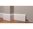 Напольный плинтус Decor-Dizayn ударопрочный влагостойкий под покраску 138Х20Х2000 мм DD31 3