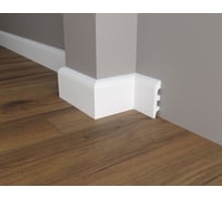 Напольный плинтус Decor-Dizayn ударопрочный влагостойкий под покраску 100Х21Х2000 мм DD41