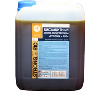 Биозащитный состав для древесины APIS Strong-bio канистра 5 кг 4665296512239