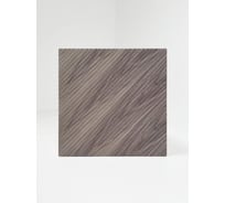 Панели декоративные стеновые Paneliavrora из МДФ в ПВХ пленке "Diagonal" цвет Американский орех лайт грей 4640174741116