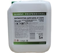 Антисептик для бань и саун HIRVI тонирующий, для древесины, готовый состав, 5 л 483а384