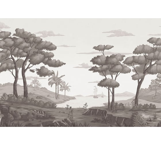 Фреска ООО Ортограф БЕЗМОЛВИЕ ЛЕСА 4,0x2,7 FX_35353 1