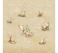 Фреска ООО Ортограф ЛЕТНИЙ ДЕНЬ С ЛИСЯТАМИ 3,0x3,0 FX_35229