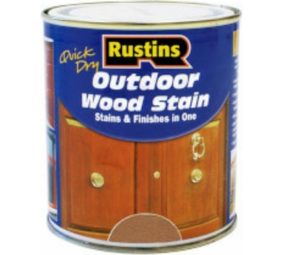 Быстросохнущая финишная морилка Rustins тик 1 л 03690