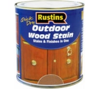 Быстросохнущая финишная морилка Rustins тик 500 мл 03689