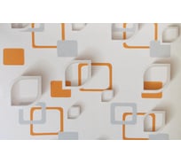 Обои виниловые на бумажной основе 969хх Геометрия (0.53х10 м; 9 рулонов) Elysium 96902