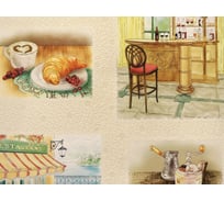 Обои виниловые на бумажной основе 9502х Марсель (0.53х10 м; 9 рулонов) Elysium 95024