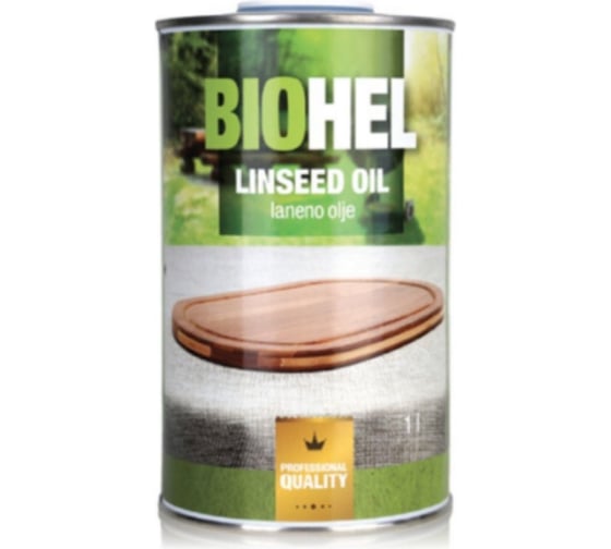 Льняное масло Helios BIOHEL 1 л 04265