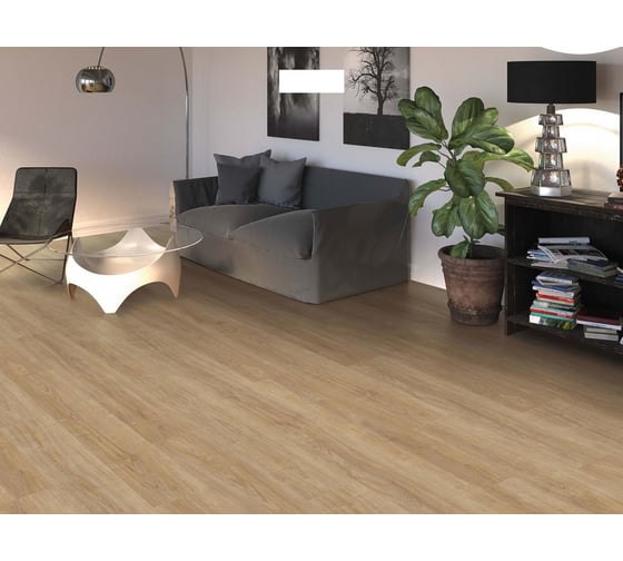 Ламинат HARO tritty 200 aqua Бежевый, 33 класс, толщина 8 мм, 1.980 кв.м 541558