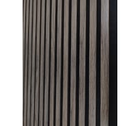 Акустическая панель Indeco 275x60x1,9см рейки МДФ черный/дуб лацио 00-00083940