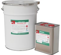 Грунт-эмаль Эвомикс полиуретановая двухкомпонентная матовая 20 кг УР 2 RAL 6032 сигнальный зеленый 20КПМR6032