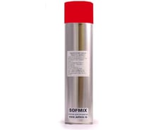 Аэрозольная краска для разметки SOFMIX TRAFFIC MARKER красная, 1 л 510403