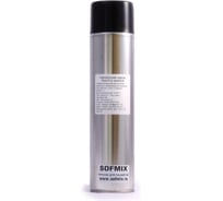 Аэрозольная краска для разметки SOFMIX TRAFFIC MARKER черная, 1 л 510407