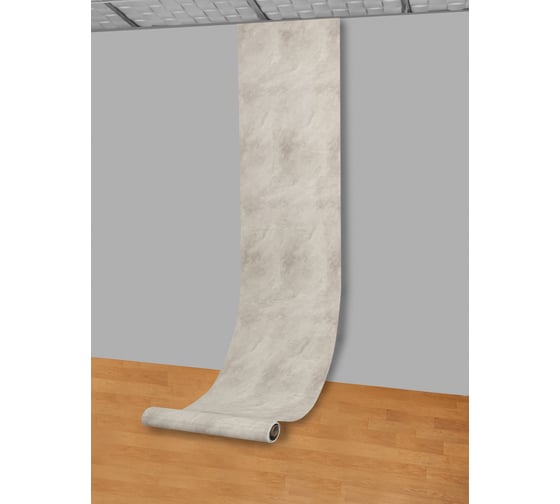 Самоклеящаяся ПВХ плитка LAKO DECOR Мрамор Слотекс толщина 2мм 1,8м² 60x300 см, в рулоне LKD-RU-G003R-GL