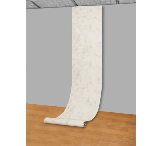 Самоклеящаяся ПВХ плитка LAKO DECOR Мрамор Венис толщина 2мм 1,8м² 60x300 см, в рулоне LKD-RU-G007R-GL