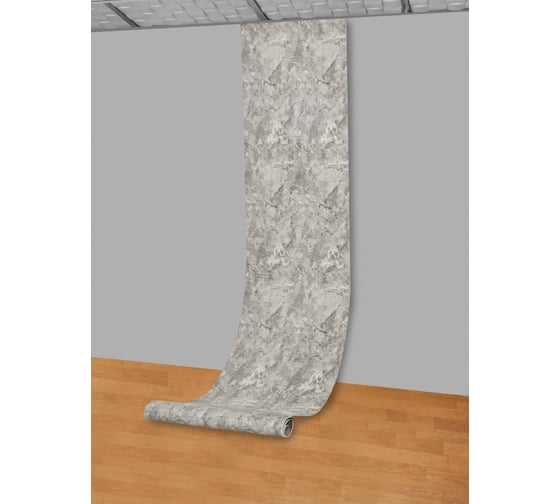 Самоклеящаяся ПВХ плитка LAKO DECOR Мрамор Бергамо толщина 2мм 1,8м² 60x300 см, в рулоне LKD-RU-G008R-GL