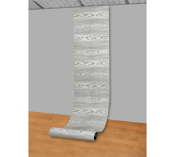Самоклеящаяся ПВХ плитка LAKO РУЛОН DECOR Ясень Саванна толщина 2мм 1,8м² 60x300 см LKD-RU-W017R