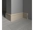 Напольный плинтус Decor-Dizayn ударопрочный, влагостойкий, бежевый, 79х13х2400 мм 005-74 3