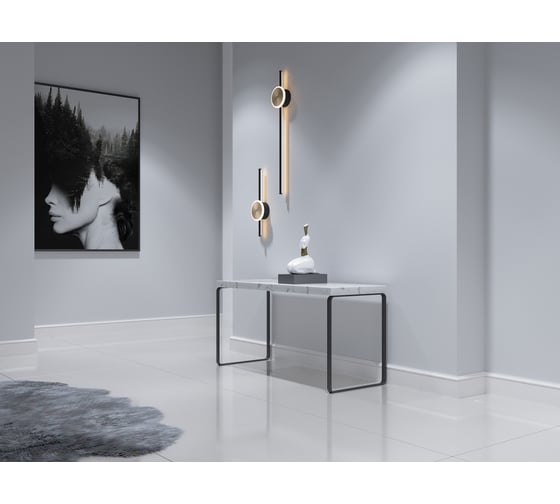 Напольный плинтус Decor-Dizayn ударопрочный, влагостойкий, белый мрамор, 79х13х2400 мм 005-35