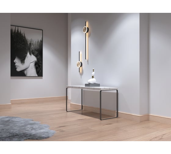 Напольный плинтус Decor-Dizayn ударопрочный, влагостойкий, бук, 79х13х2400 мм 005-76SH