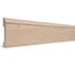 Напольный плинтус Decor-Dizayn ударопрочный, влагостойкий, бук, 79х13х2400 мм 005-76SH 1