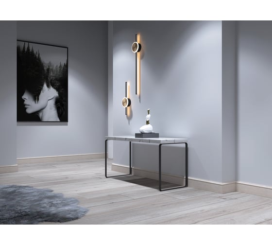 Напольный плинтус Decor-Dizayn ударопрочный, влагостойкий, ваниль, 79х13х2400 мм 005-77