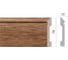 Напольный плинтус Decor-Dizayn ударопрочный, влагостойкий, вишня, 79х13х2400 мм 005-83SH 2