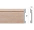 Напольный плинтус Decor-Dizayn ударопрочный, влагостойкий, груша, 79х13х2400 мм 005-78 2